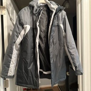 Under Armour Two-Tone Gray Ski Jacket